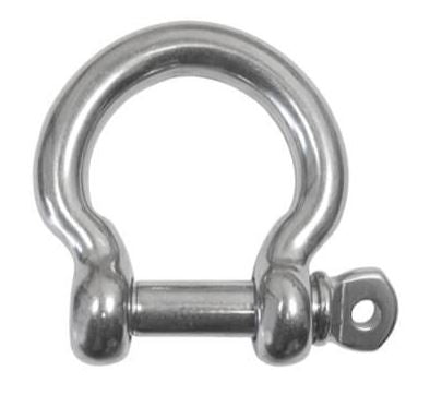 Bow Shackle - Screw Pin - Stainless Steel - Value