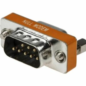 Null Modem - D Sub Adapter Male 9 Way D-Sub to Female 9 Way D-Sub