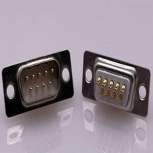 9 Way Panel Mount D-sub Connector