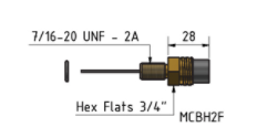 MCBH2F Subconn connector