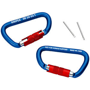 Carabiner 2 pieces - 00 50 03 T BK