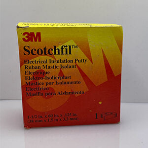 3M Scotchfil Black Synthetic Rubber Electrical Tape, 38mm x 1.5m