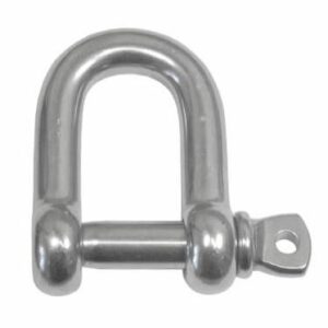 D Shackle - Screw Pin - Stainless Steel - Value