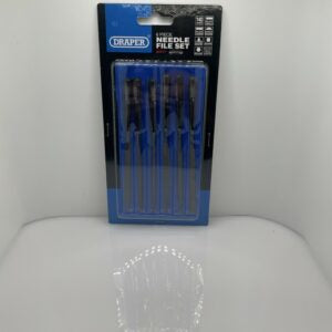 Draper 6 Pack Needle File Set Precision Jewellers Small Metal Hand 140mm