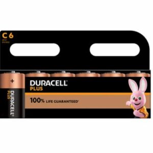 Duracell Plus Power MN1400 C Battery 6pk