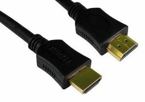 High Speed 4K UHD HDMI Lead with Ethernet, Male to Male, 3m