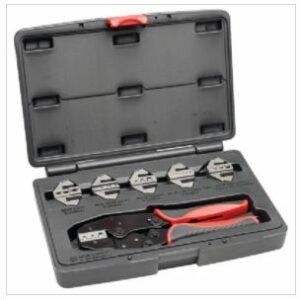 Interchangeable Ratchet Crimp 7-Piece Tool Set