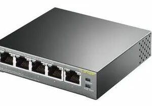 5 Port Fast Ethernet Desktop Switch with 4 Port PoE